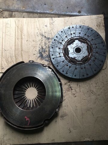 Диск и корзина сцепления MAN TGL (комплект)