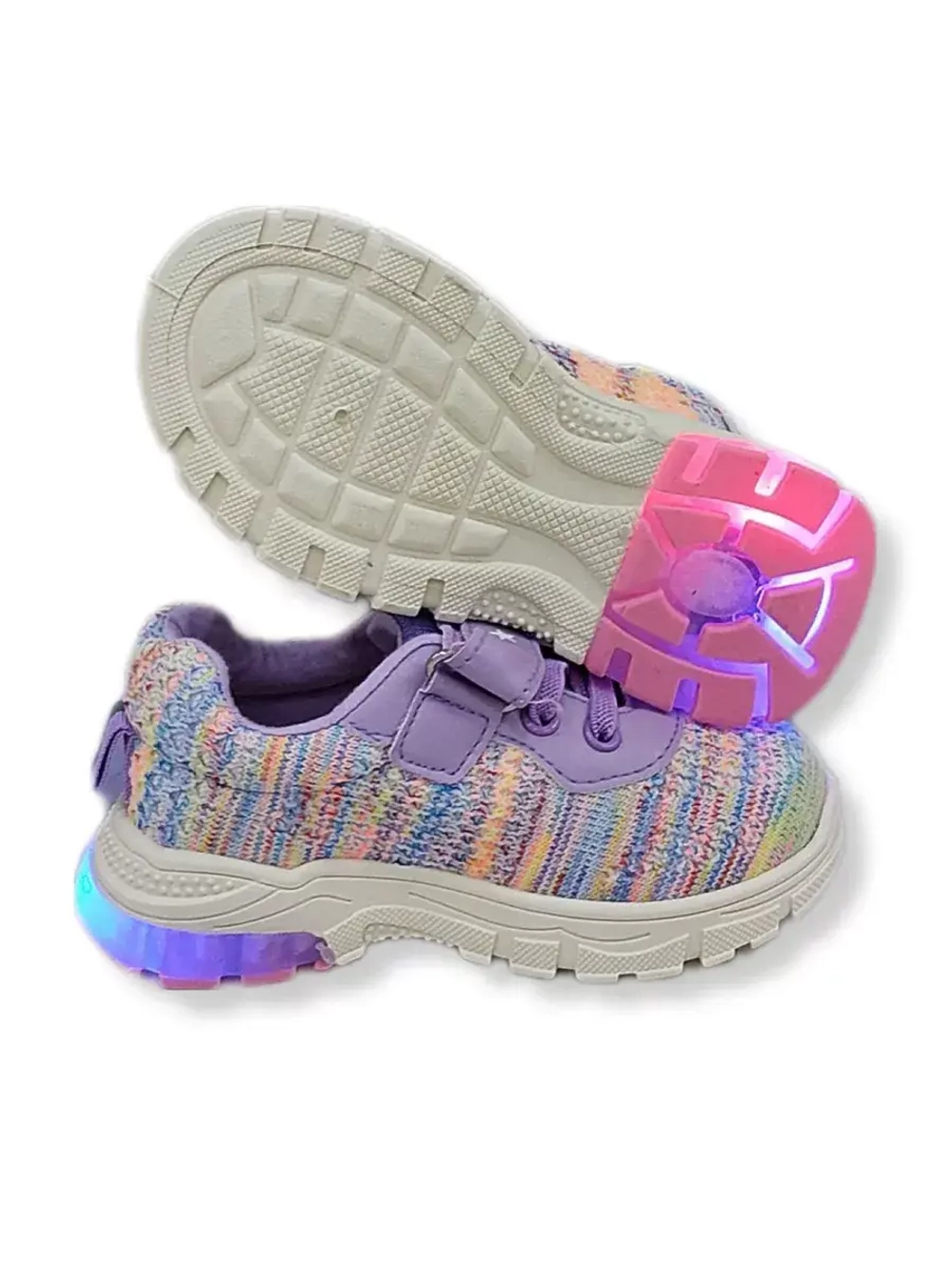 Кроссовки для девочки светящиеся