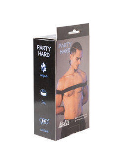 Веревка Party Hard Do Not Disturb Black, 5м