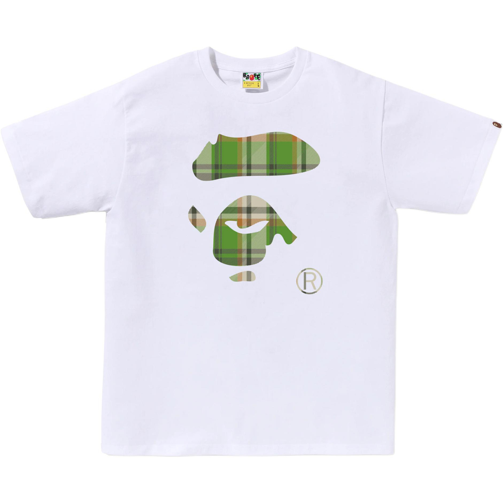 A Bathing Ape Bathing Ape Check Fw25 Футболка