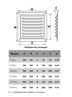 Решетка вентиляционная МЦ сетка 300х300 оцинк.сталь ERA