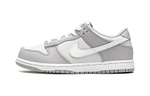 Middle-aged children's Nike Dunk Grey comfortable daily low-cut children's sneakers off-white