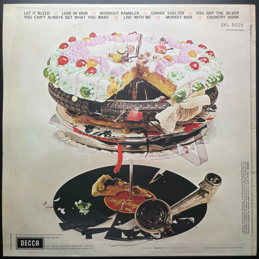 Rolling Stones ‎– Let It Bleed (Англия 1978г.)