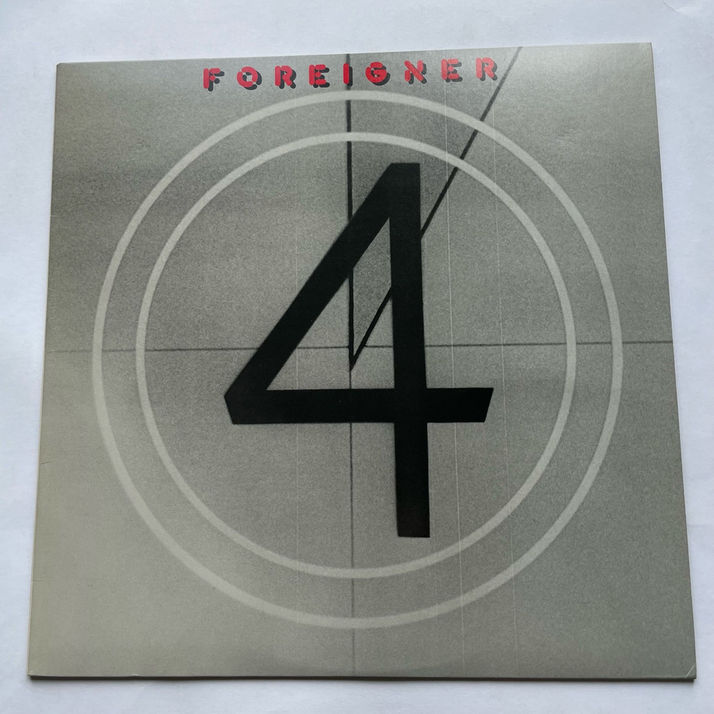 Винтажная виниловая пластинка LP Foreigner 4 (Япония 1981) (Без Оби) Girl On The Moon