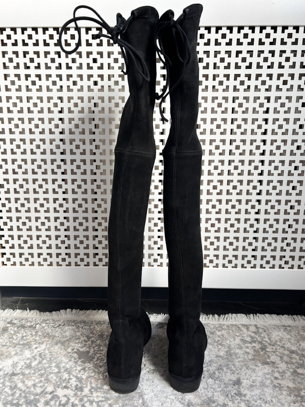 Замшевые сапоги Stuart Weitzman, 37,5