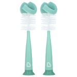 Munchkin, Sponge ™, кисточки для бутылочек, шалфей, 2 шт. В упаковке