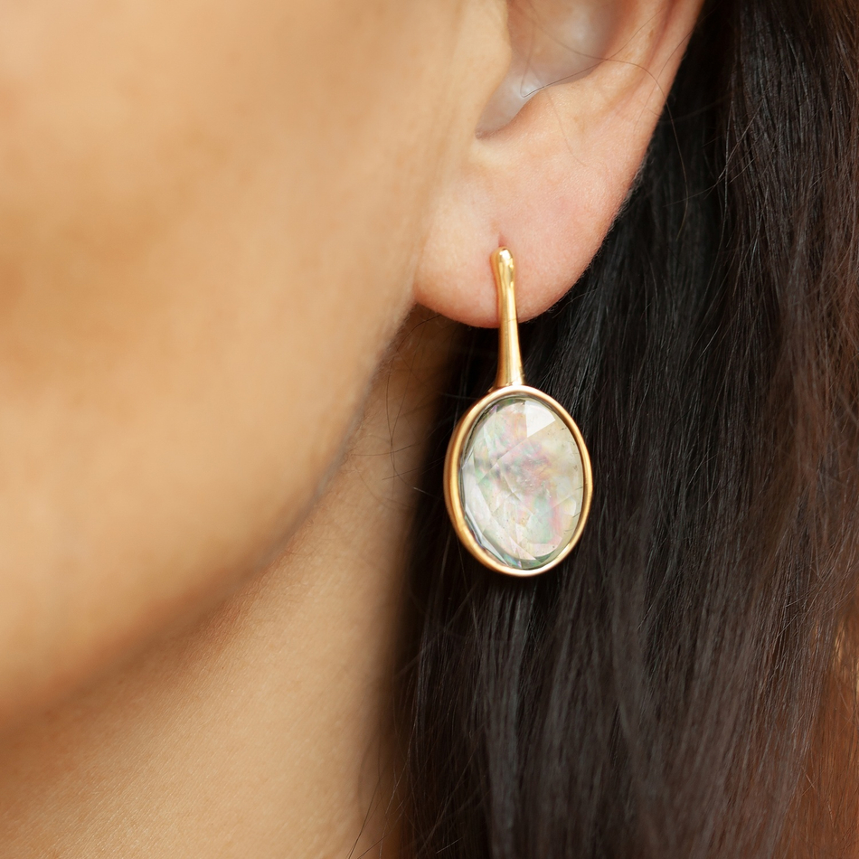 Серьги Possebon Nautilus A9067.12 G
