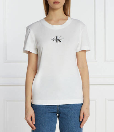 Футболка CALVIN KLEIN JEANS - белый(J20J222564)
