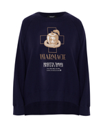 UNDERCOVER x BRIGITTE TANAKA ТОЛСТОВКА ФИОЛЕТОВАЯ PHARMACIE