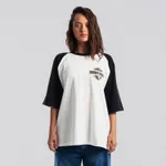 Футболка Dissident Derby молочно-черная