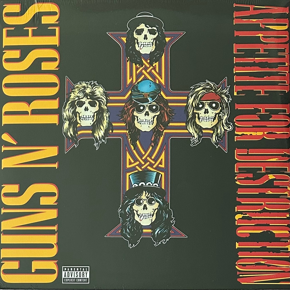 Guns N' Roses ‎– Appetite For Destruction (Европа 2015г.)