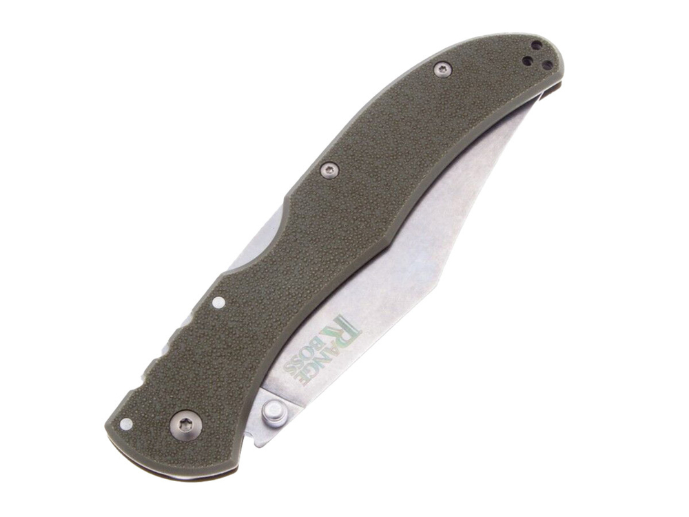 Нож складной Cold Steel Range Boss OD Green, сталь 4034SS, рукоять Zy-Ex, 96г