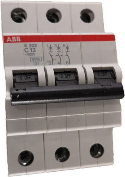 ABB S203 C13 Выключатель автоматический 2CDS253001R0134