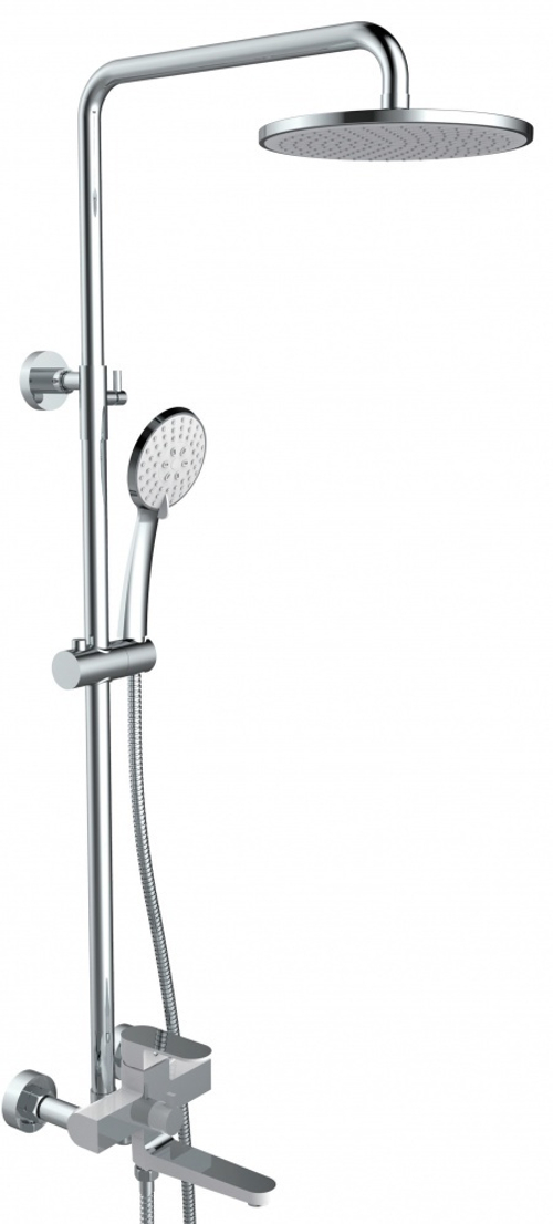 283562-F Душевая система (бел./хром) ViEiR (4/1шт)