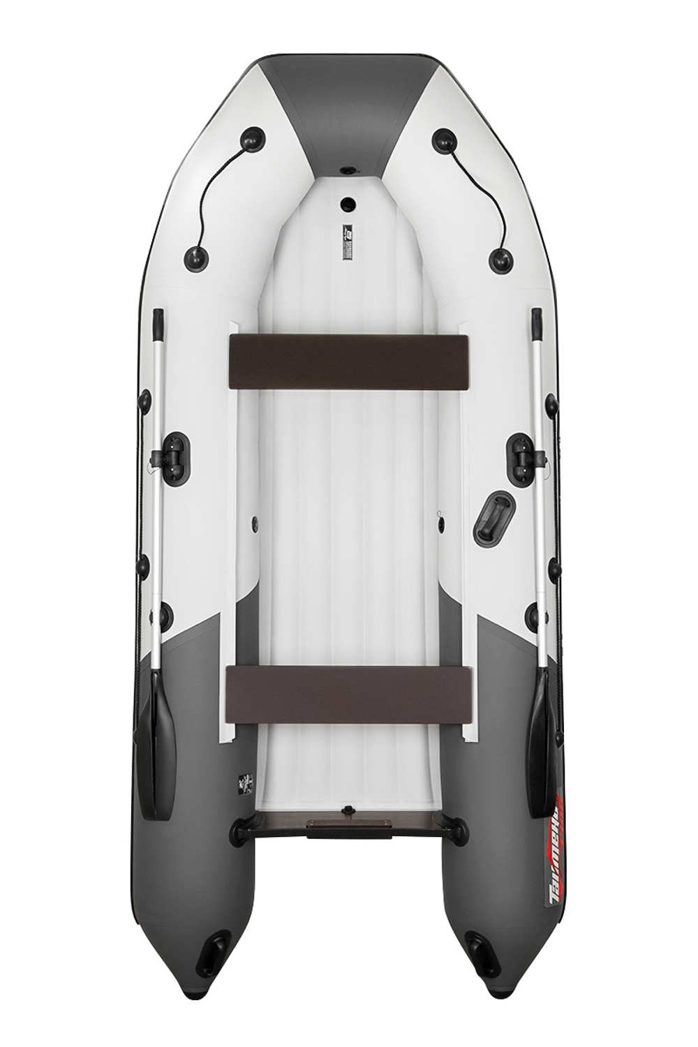 Таймень NX 3400 НДНД PRO серый-графит (Лодка ПВХ под мотор)