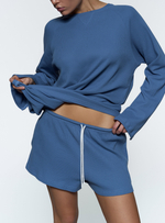 Шорты waffle suite