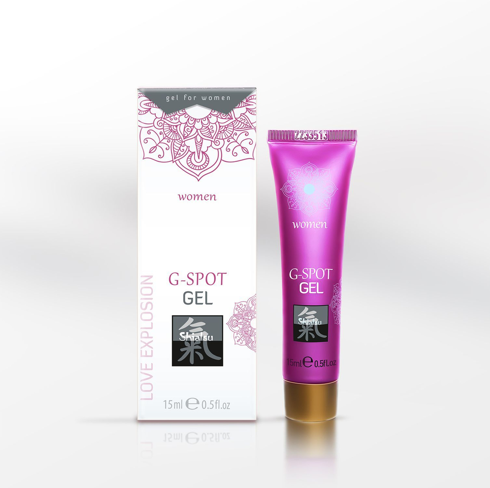 Возбуждающий интимный гель Shiatsu G-SPOT GEL, 15 мл