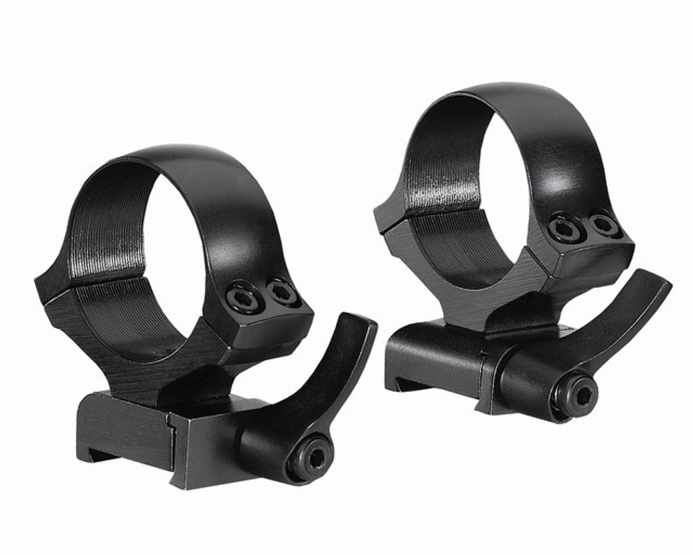 Кольца быстросъемные раздельные KOZAP CZ550 Alfa D26мм BH19.8 (No.61) высокие