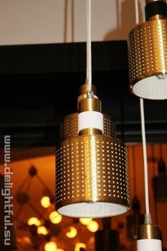 Bert Frank Riddle Pendant Black  & Brass pendant