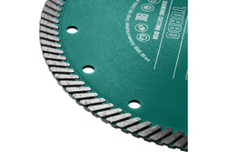KRAFTOOL  TURBO 125 мм (22.2 мм,  10х2.4 мм), Алмазный диск (36682-125)