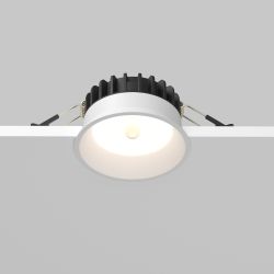 Светильник встраиваемый светодиодный с датчиком движения и освещенности Maytoni   DL055-8W4K-SEN-W