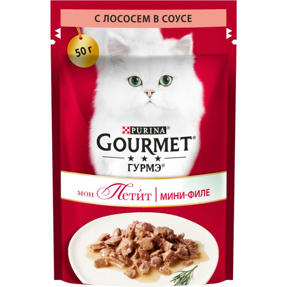 GOURMET MON PETIT с лососем 50г