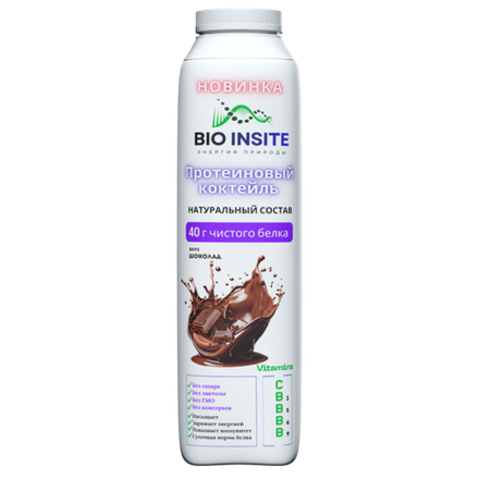 Готовый протеиновый коктейль. Вкус шоколад