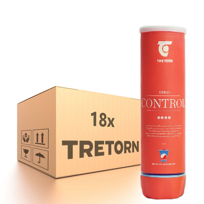 Упаковка теннисных мячей Tretorn PZT Serie+ Control (red can) - 18 x 4B