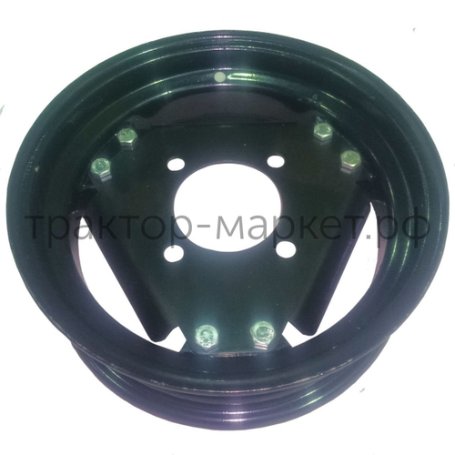 Диск R12 (покрышка 6.00L-12) 4х128 для раздв. колеи Уралец/Синтай 180/220 разборный