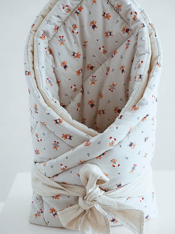 Одеяло стеганое Морское