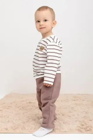 брюки  для мальчика  КР 400594/капучино к410