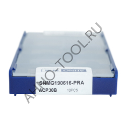 Пластина твердосплавная ISO SNMG190616-PRA ACP30B AHNO по стали, черновая