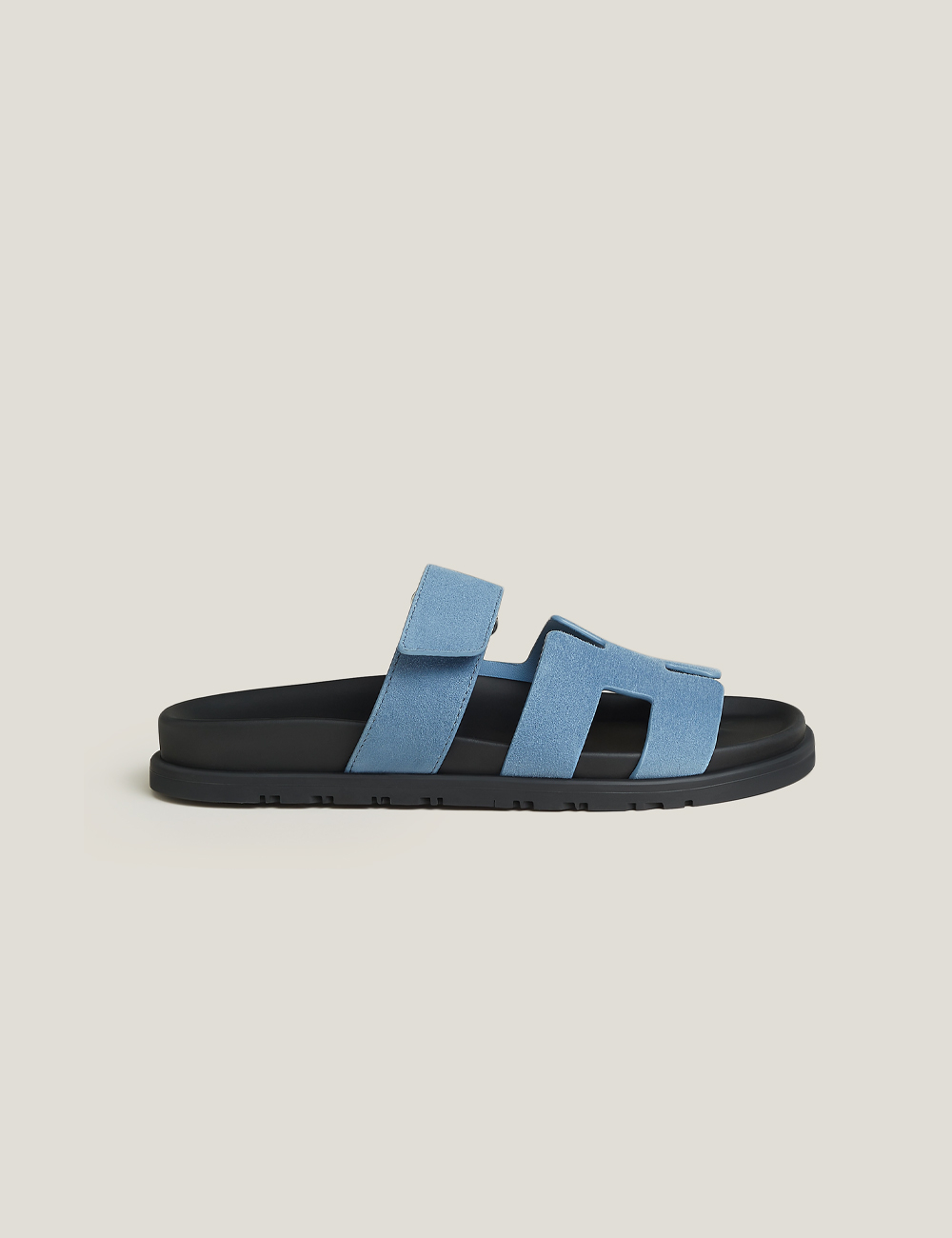 Hermes Chypre Sandal W "Bleu Jean"