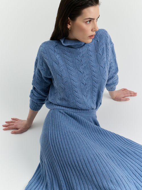 Кашемировая юбка