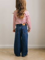 Джинсы Wide Leg, Синий