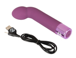 Фиолетовый G-стимулятор с вибрацией G-Spot Vibe - 16 см.