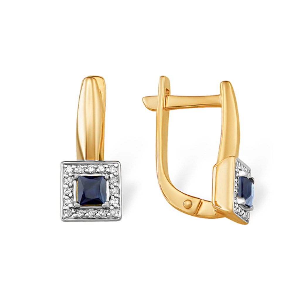 Серьги из золота 585 пробы
