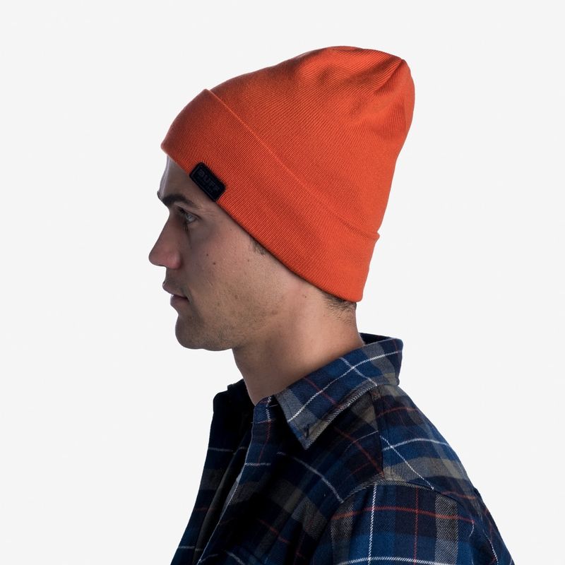 Вязаная шапка Buff Hat Knitted Niels Tangerine Фото 7