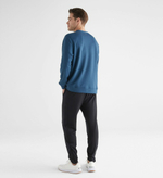 Кофта синяя Nobull без капюшона