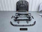 Карбоновый обвес для BMW X7 G07 Рестайлинг 2023-2025+ БМВ губа капот диффузор бампер