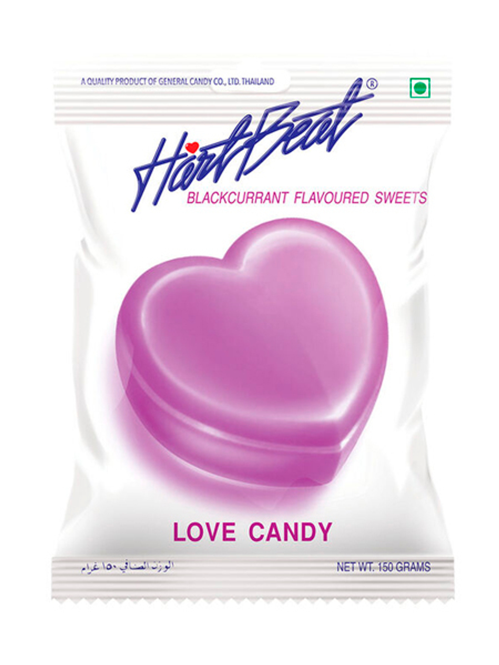 Леденцы Hartbeat Jumbo Love Candy, 150г, в ассортименте