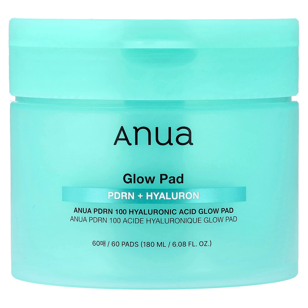 Anua, BDRN 100, диски для сияния кожи с гиалуроновой кислотой, 60 шт.