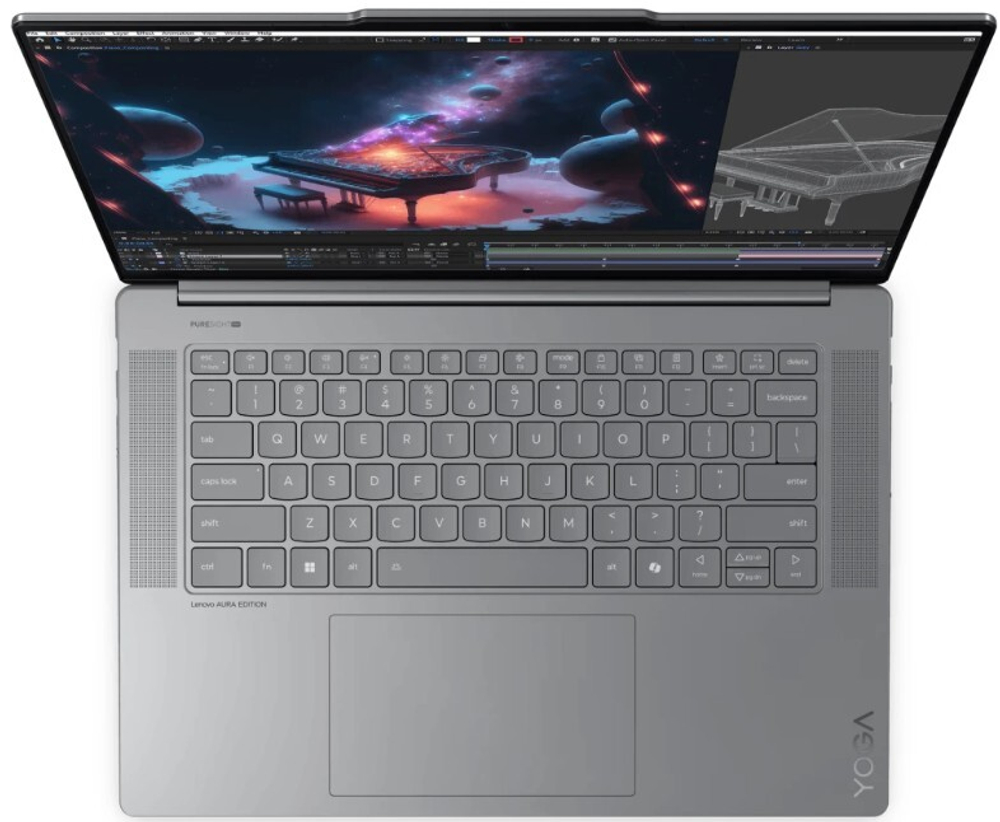 Ноутбук  Lenovo Yoga Slim 7 15ILL9 15.3 ", Core Ultra 7, 16 Гб RAM, 1 Тб SSD, Arc graphics, Серый