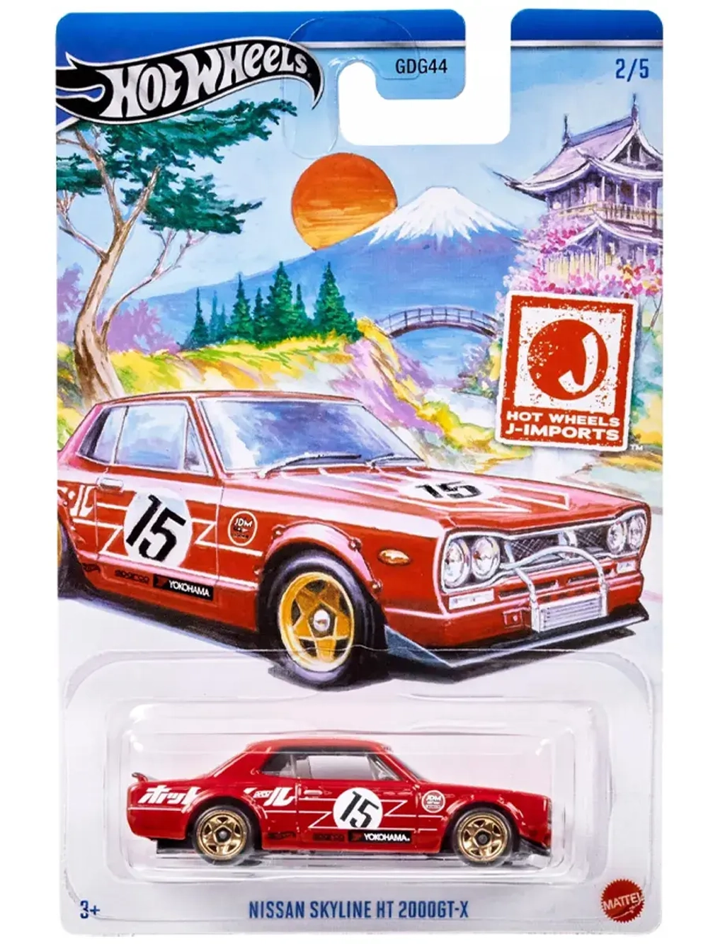 Машинка Хот Вилс Nissan Skyline HT 2000GT X GDG44 HRT01