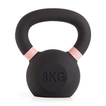 Гиря чугунная с цветным кольцом 8 кг (модель: К-3) VictoryFit VF-KCR080