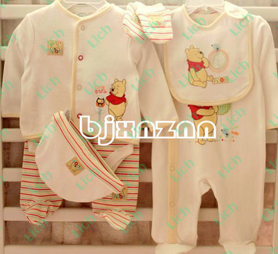 Комплект для новорожденных из 5-ти вещей с Винни Пухом