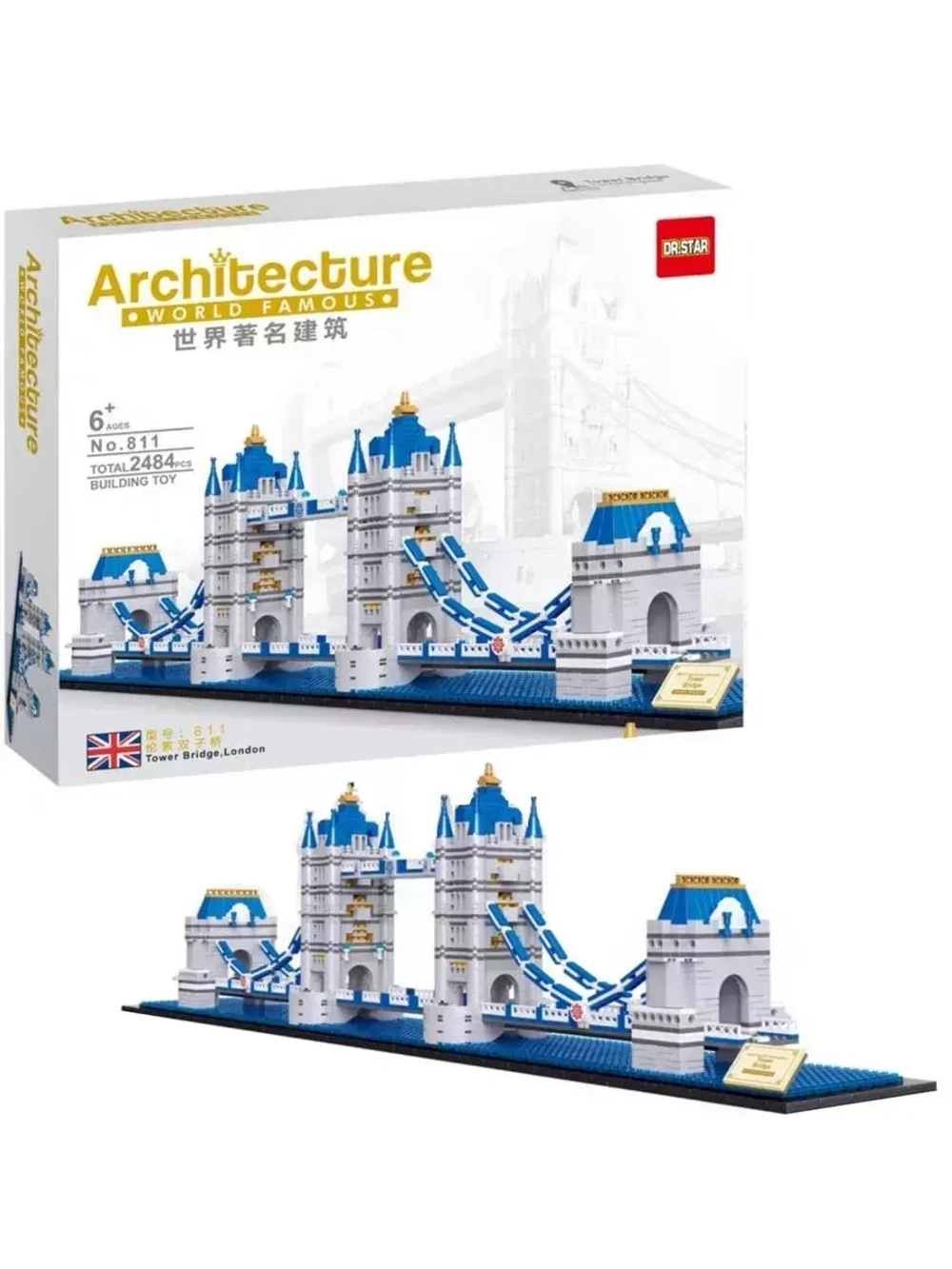 Конструктор Архитектура Тауэрский мост 2467 деталей