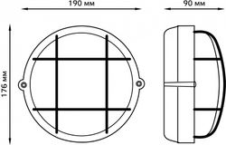 Накладной светильник Gauss НБП 926602116