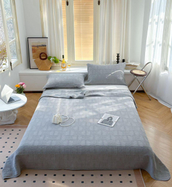 ZEPHYR HOME Покрывало 240х250 Хлопок Голубой