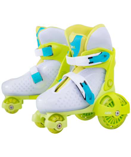 Ролики раздвижные Fortuna Green, пластиковая рама